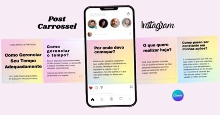 Como Criar um Carrossel Profissional no Canva
